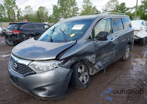 2016 Nissan Quest Sv z USA, uszkodzony, nr VIN JN8AE2KP3G9151825